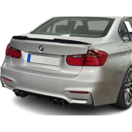 BMW 3 Serisi F30-F80 M4 Style (2012-2018) PİANO BLACK Spoiler (Plastik)